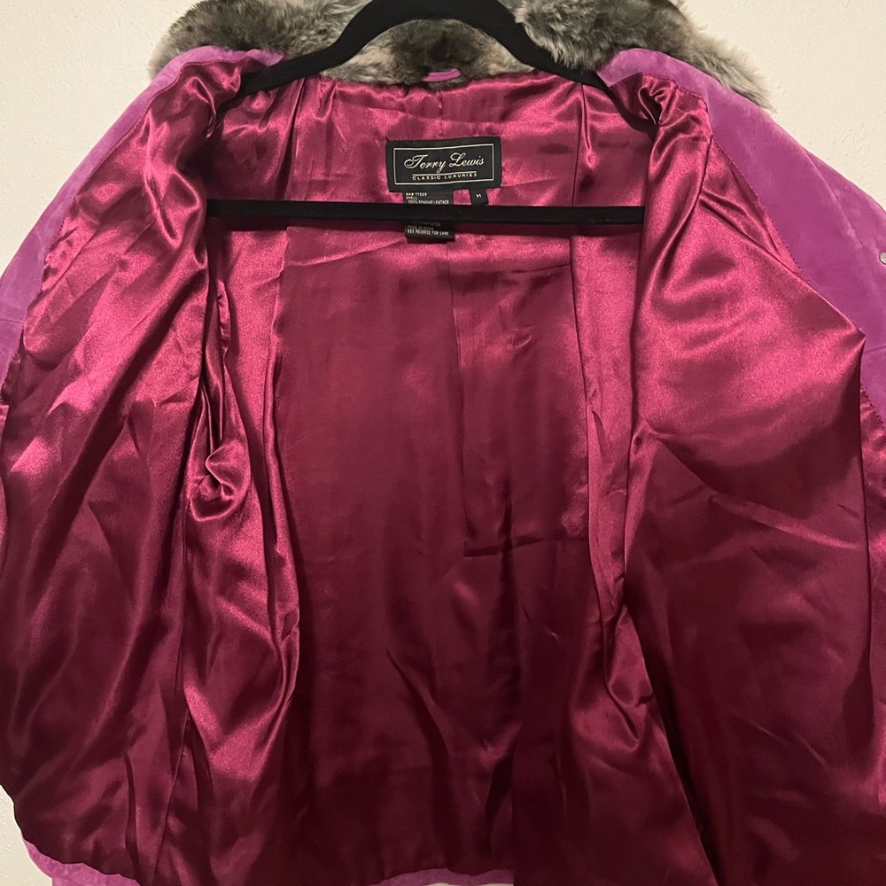 Vintage 100% Leather Suede Jacket - Picture 6 of 12
